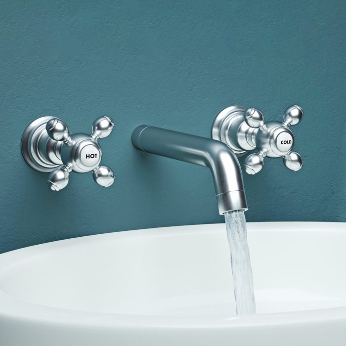 Wall Mounted Bathroom Faucets, How Much Does It Cost To Install A Vanity Faucet