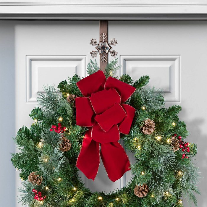 Haute Decor Christmas Adjustable Wreath Hanger