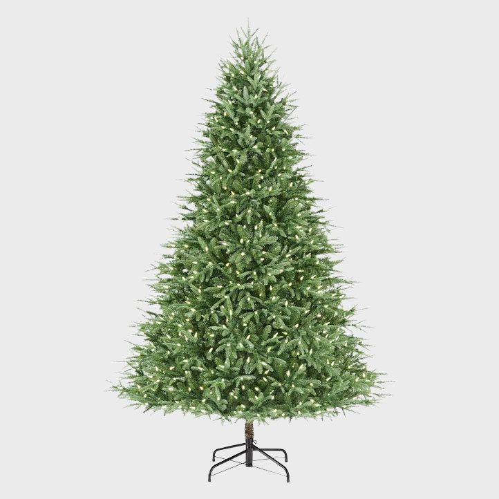 Home Decorators Collection 7.5 Ft Ryland Balsam Fir Led Pre Lit Artificial Christmas Tree With 800 Rgb Led Technology Mini Lights