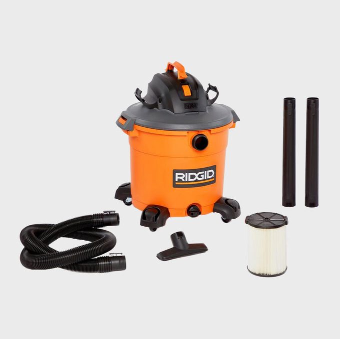 Ridgid 16 Gal. 5.0 Peak Hp Nxt Wet Dry Shop Vacuum With Filter Hose And Accessories