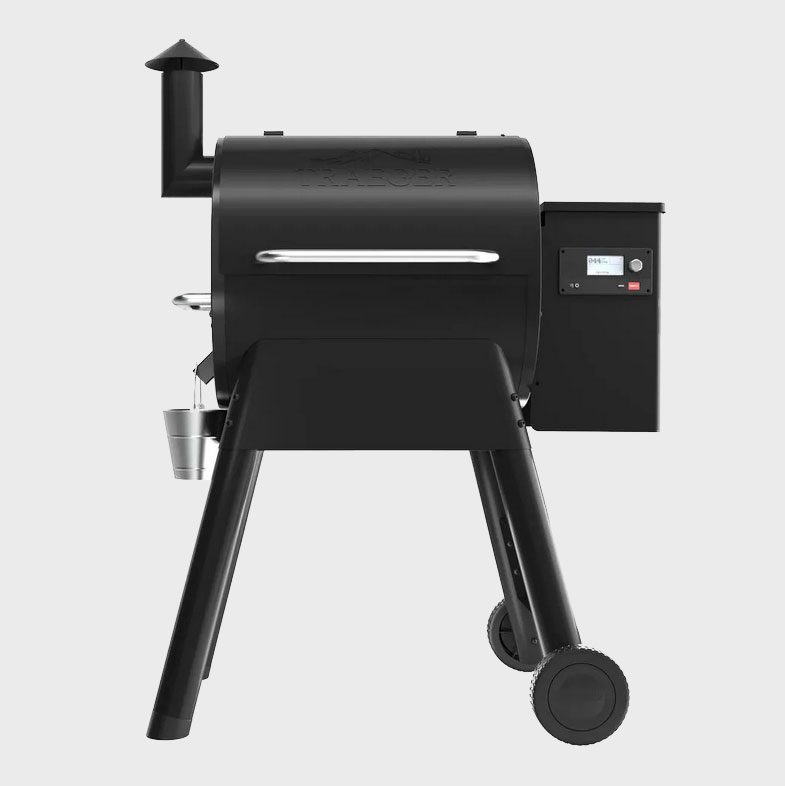 Traeger Pro 575 Wifi Pellet Grill And Smoker In Black
