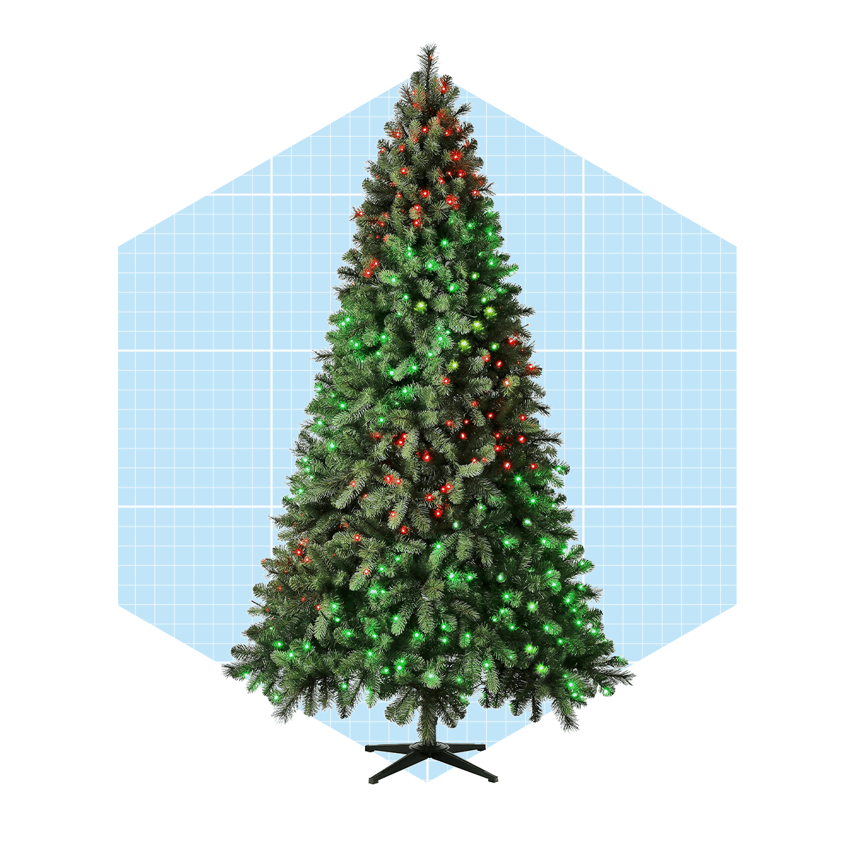 Evergreen Classics Prelit Twinkly Christmas Tree Ecomm Via Walmart.com