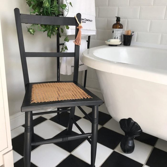 Vintage Bathroom Chair