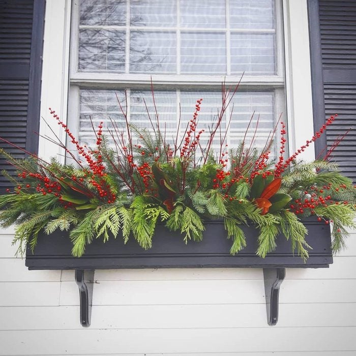 Berry Merry Window Box