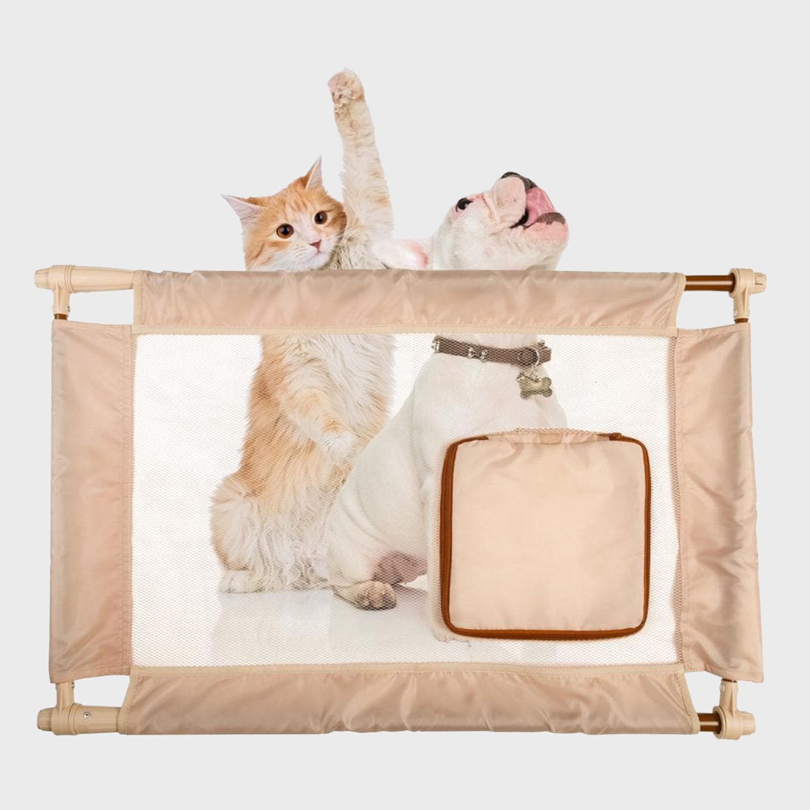 Best Collapsible Travel Pet Gate Via Homedepot
