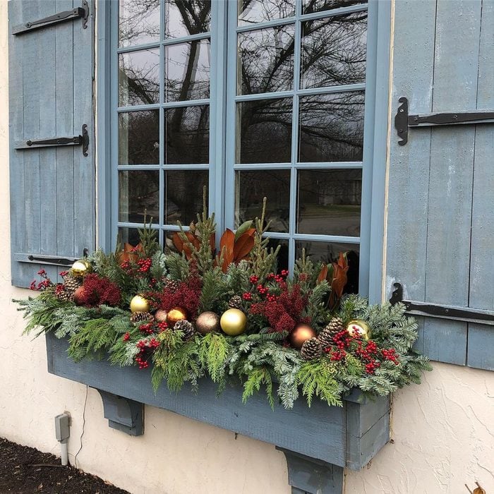 Branches And Baubles Window Box