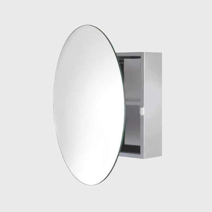 Croydex Severn Frameless Stainless Steel Surface Mount Bathroom Medicine Cabinet Ecomm