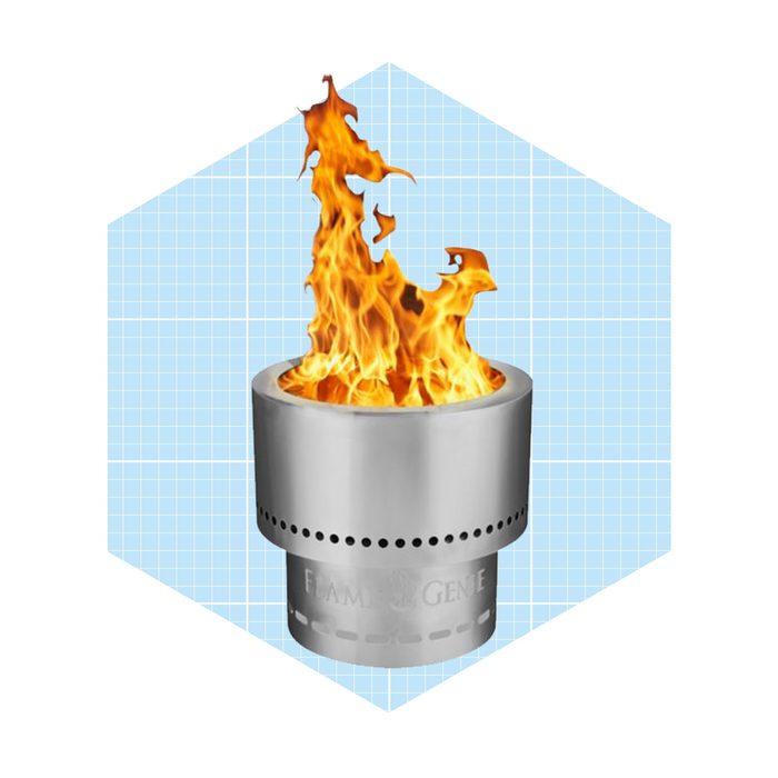 Flame Genie 13 In. Pellet Fire Pit, Stainless Steel Ecomm Tractorsupply.com
