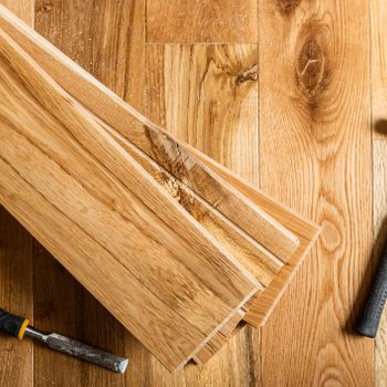 installing hardwood in house