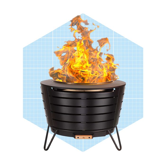 Tiki Brand 25 Inch Stainless Steel Smokeless Fire Pit Ecomm Amazon.com