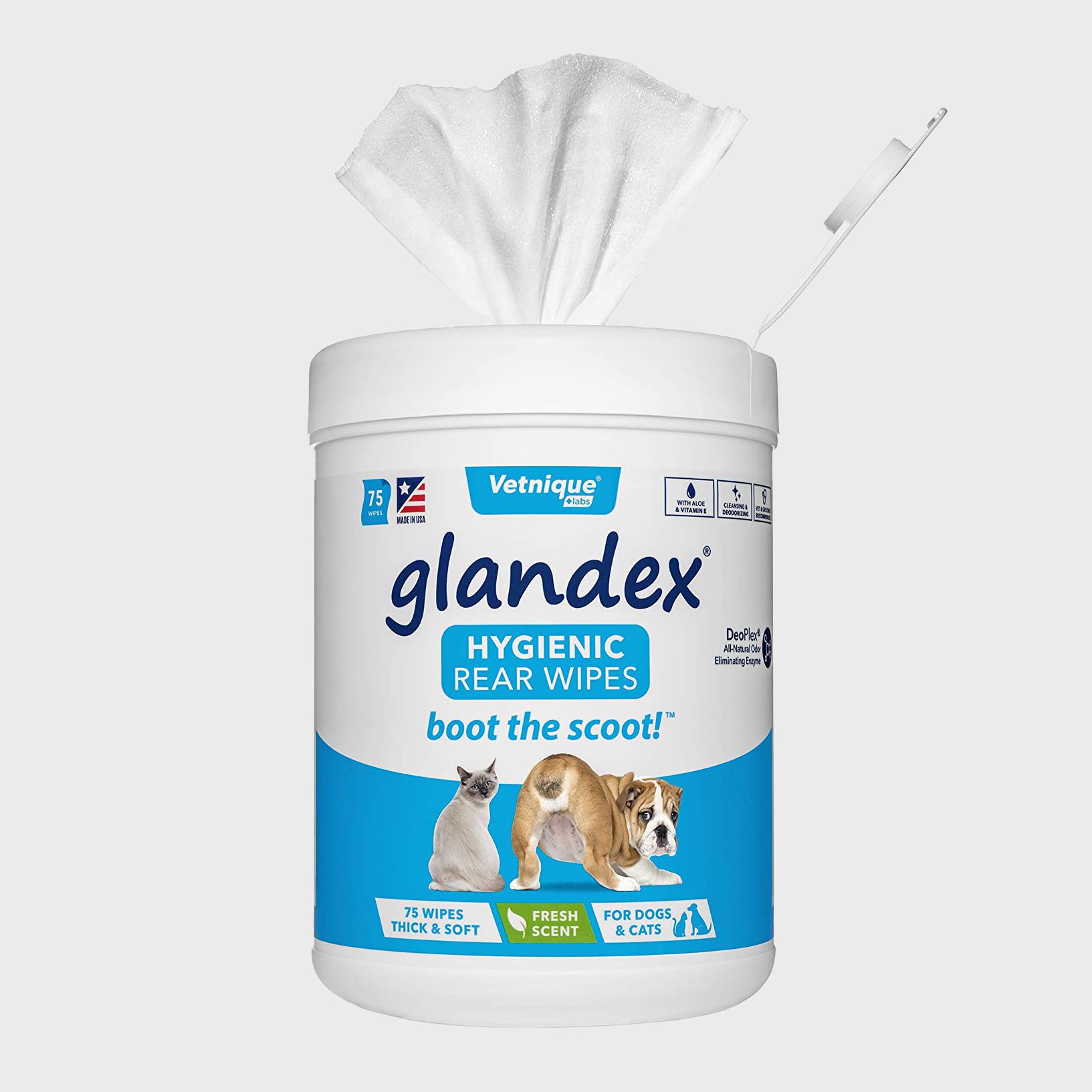 Glandex Hygienic Rear Wipes