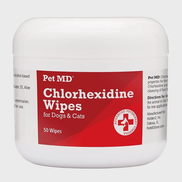 Pet MD Chlorhexidine Wipes