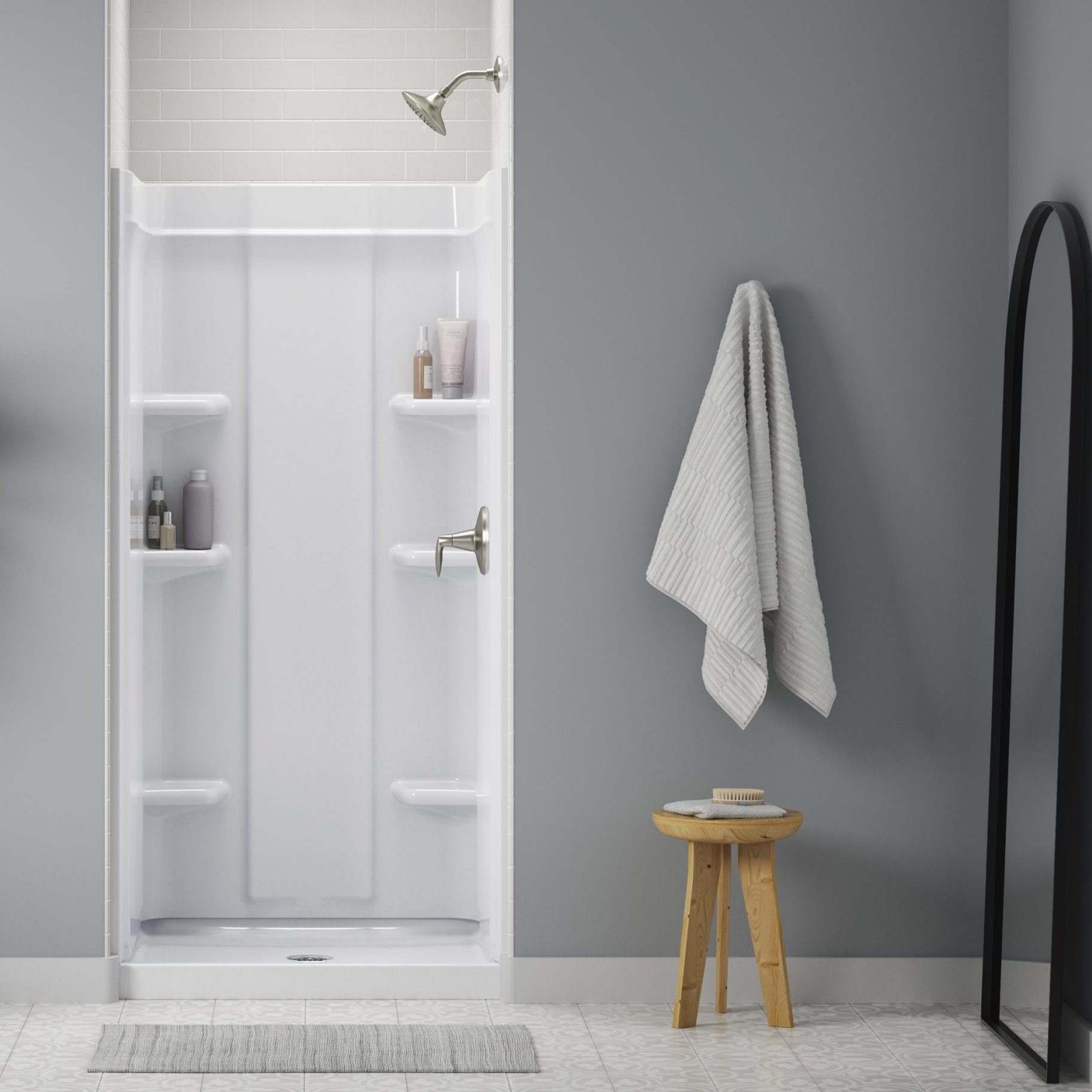 7 Best Corner Shower Shelf Options for New AND Existing Showers