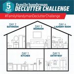 Join the Family Handyman 5-Day Declutter Challenge!