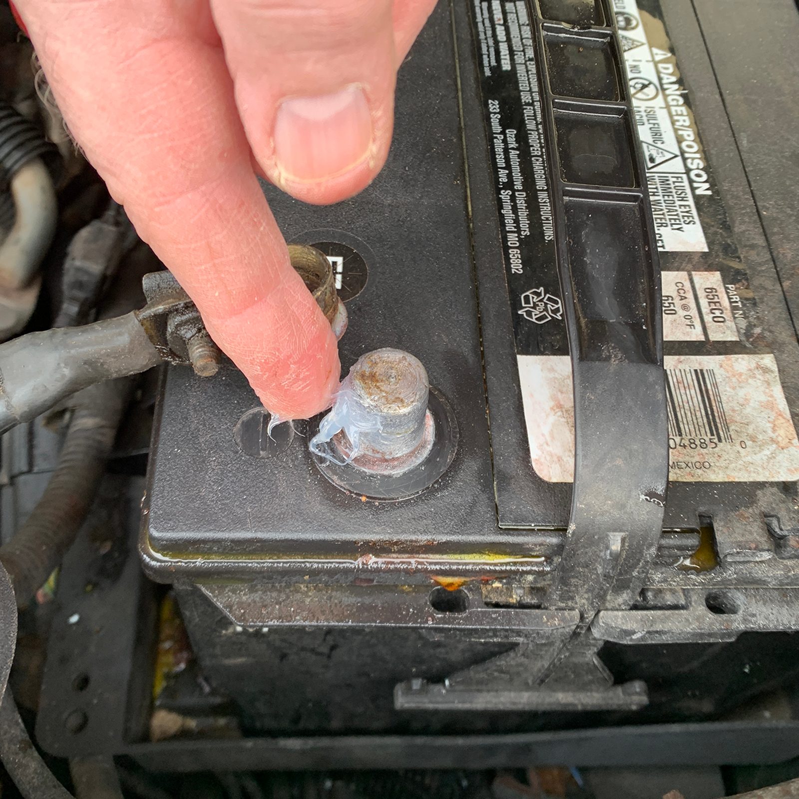 How to Apply Battery Terminal Grease  