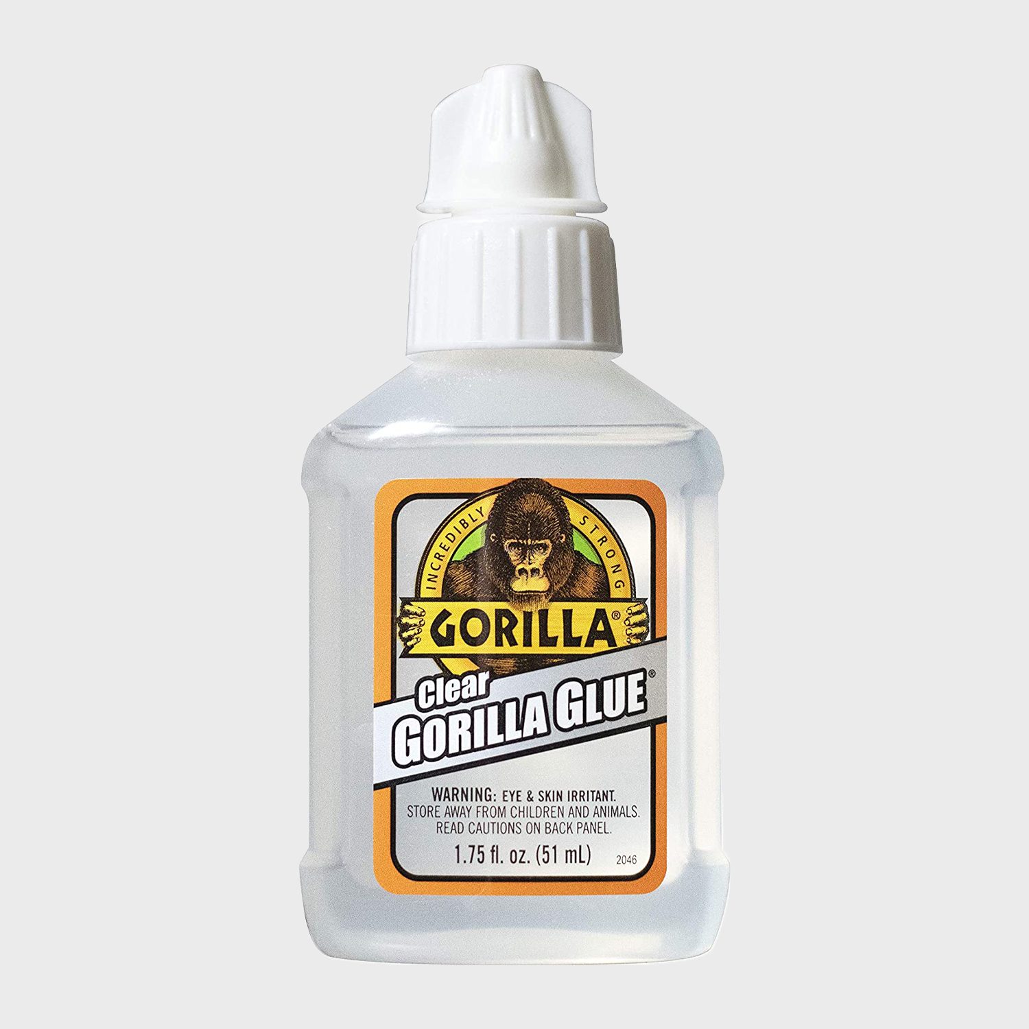 Gorilla Glue Brand White Waterproof Polyurethane Glue, 2 Ounce Bottle 