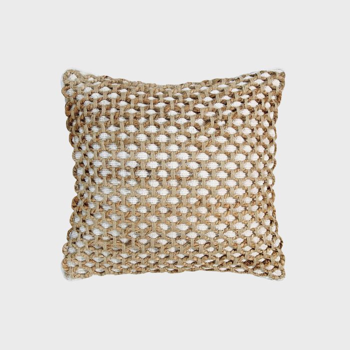 Braided Jute Throw Pillows