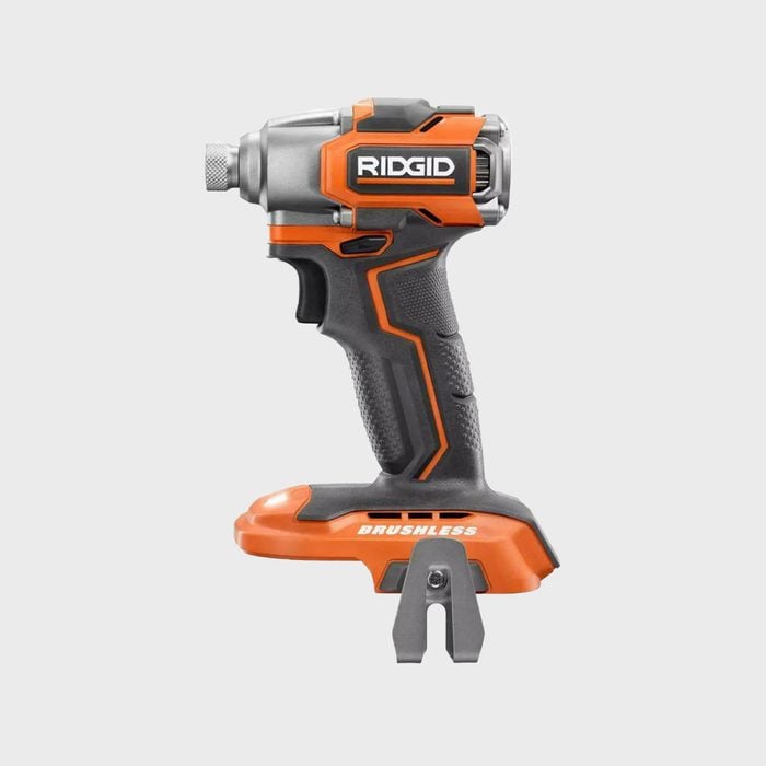 Rigid 18v Subcompact Brushless Cordless Impact Driver Kit With 20 AH Battery