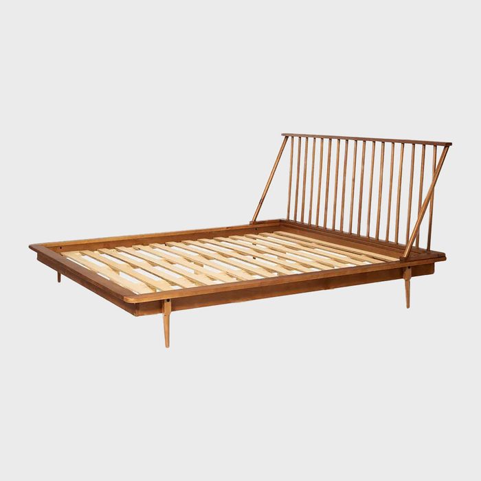 Spindle Back Solid Wood Bed