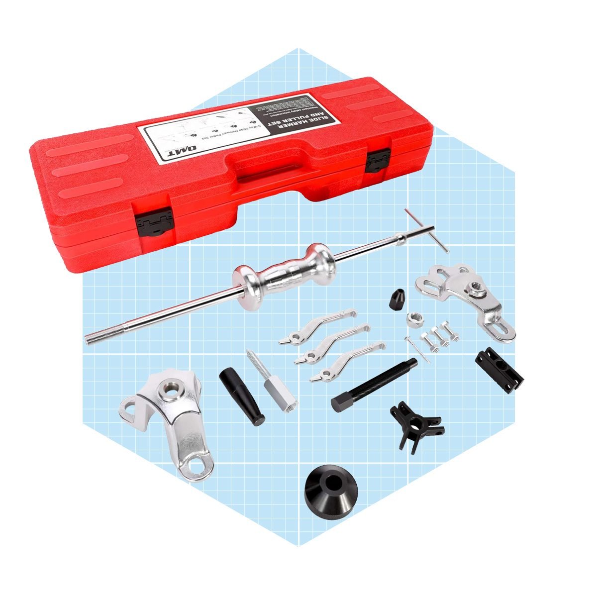 Super PDR Tools Dent Repair Tool Professional Car Dent Repair Kit Hail Dent  Paintless Removal Slide Hammer Suction Cup DIY
