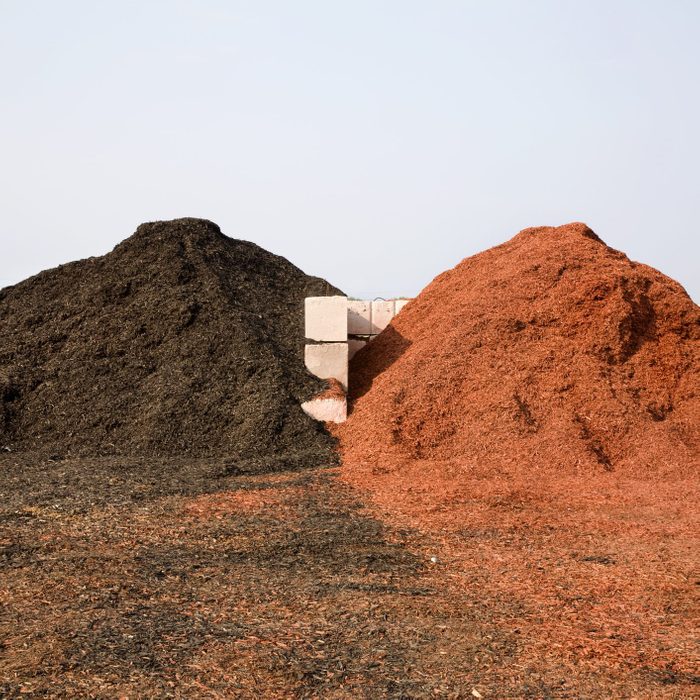 Mulch piles for sale