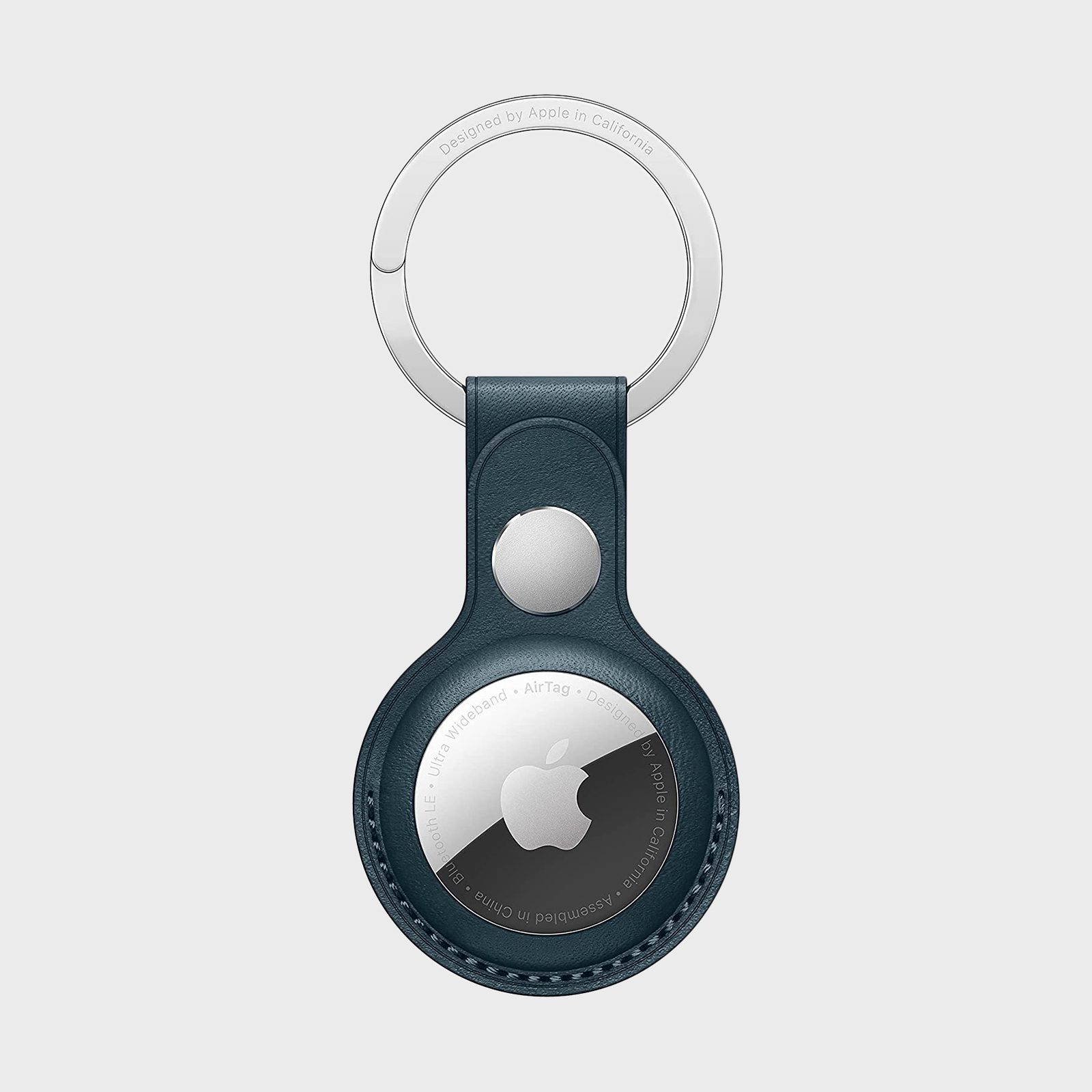 Apple Airtag Leather Key Ring Ecomm Via Amazon