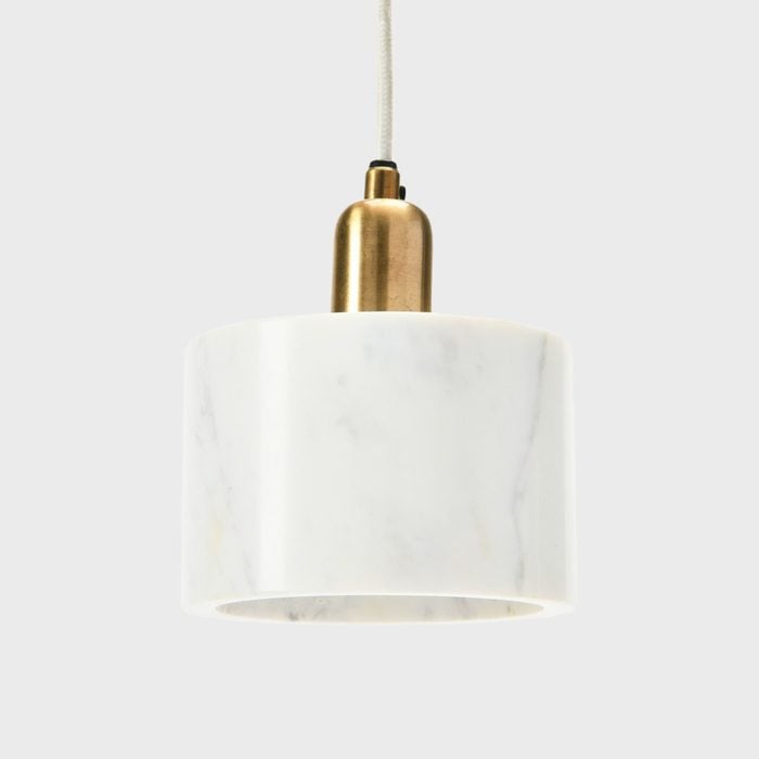 Minimalist Modern Marble Pendant Lamp Ecomm Via Overstock