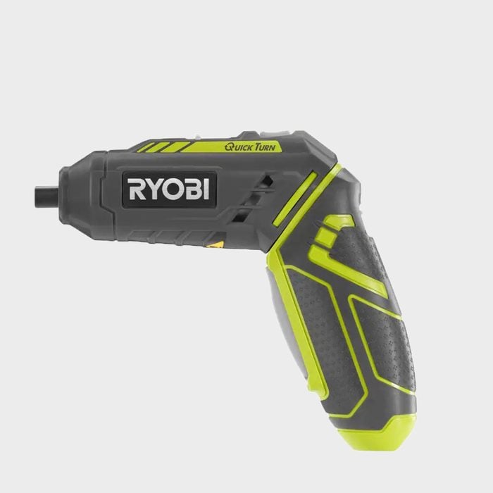 Ryobi 4 Volt Quick turn Lithium Ion Cordless Hex Screwdriver Kit