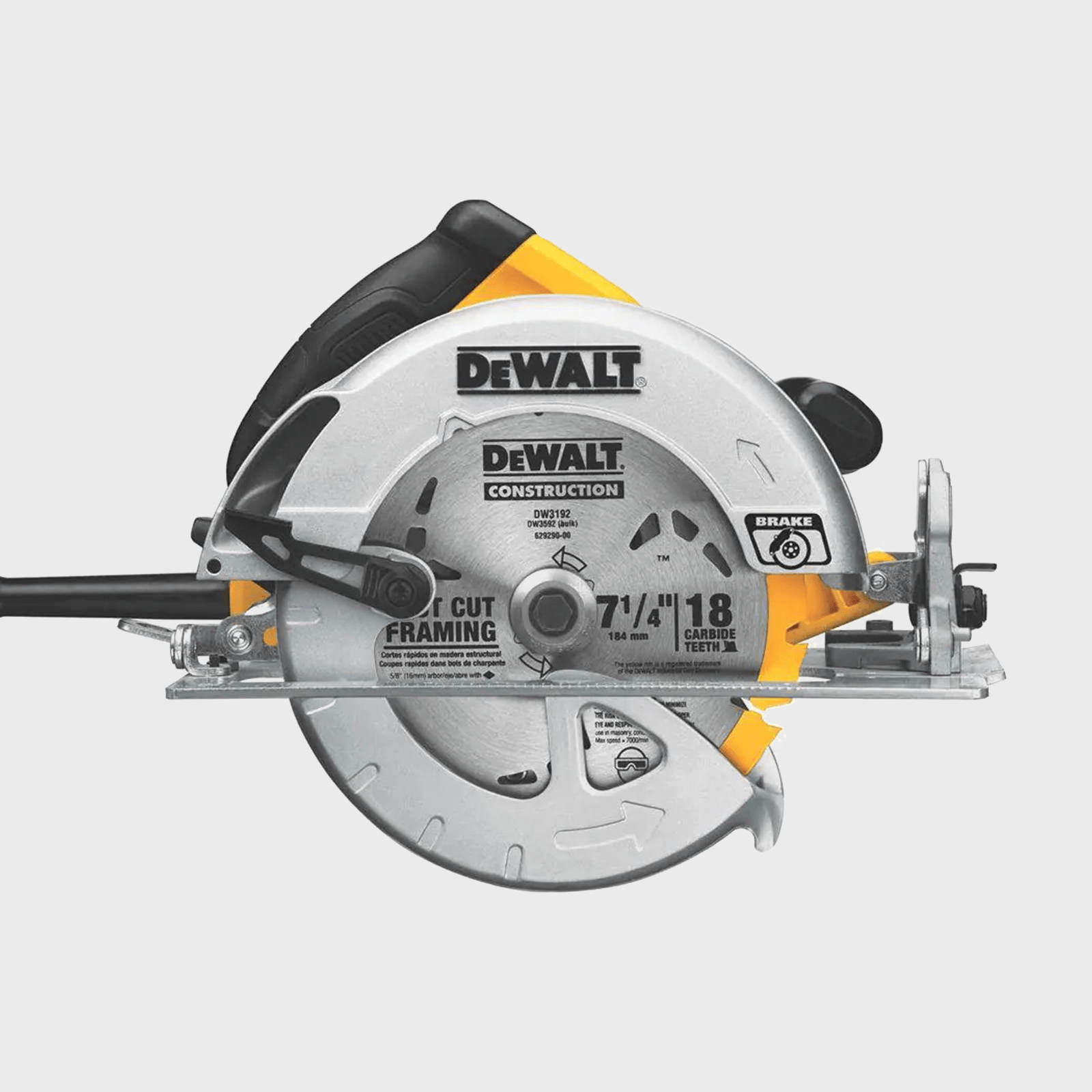 Dewalt Lightweight Circular Saw Electric Brake Ecomm Via Amazon