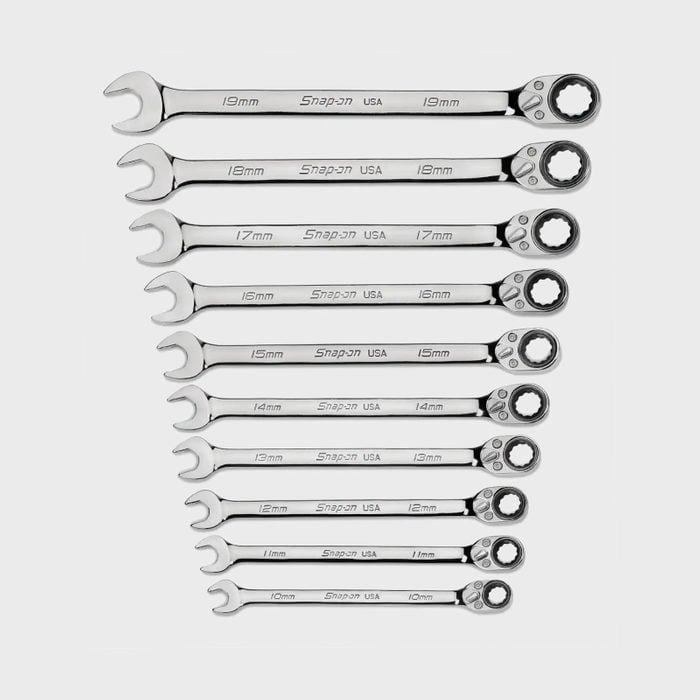 Snap On 10 Piece Metric Flank Ratcheting Wrench Ecomm Via Snapon