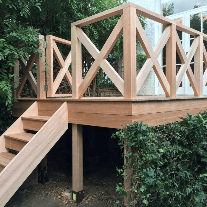 10 Deck Railing Design Ideas The, Wooden Front Porch Railing Designs