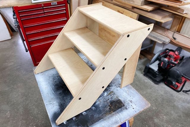 reassemble dog stairs