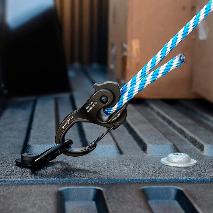 Cam Jam Xt Aluminum Tie Down Rope Tightener With Carabiner Clip