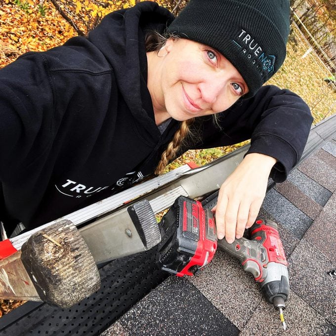 Eleven Percent Sarah Lechowich Roofer and CEO