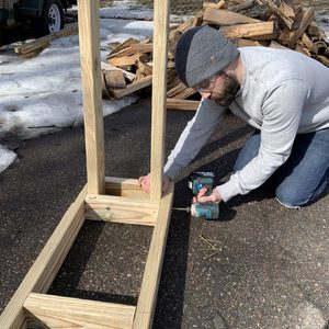 How to Build a Firewood Rack