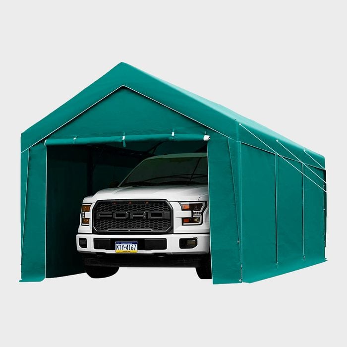 Finfree Carport Heavy Duty Steel Car Canopy