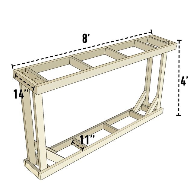 Firewood Rack Ta How To Build A Firewood Rack