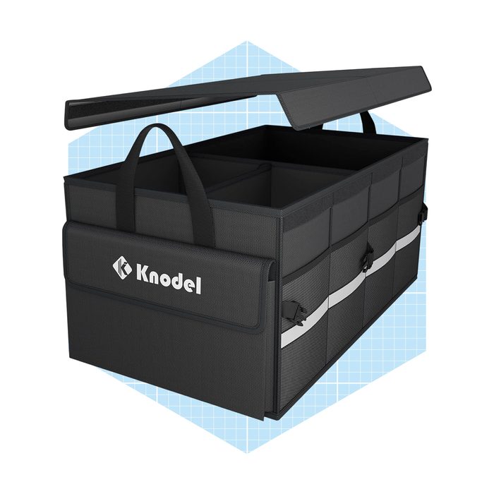 K Knodel Car Trunk Organizer With Lid