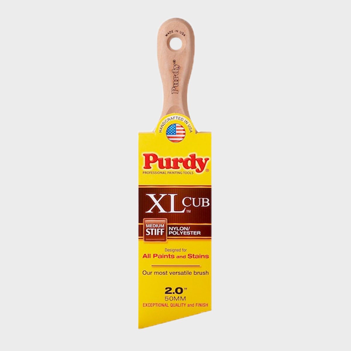 Purdy Xl Cub 2 In Angle Trim Brush Nylon Polyester Blend Paint Brush Ecomm Lowes.com
