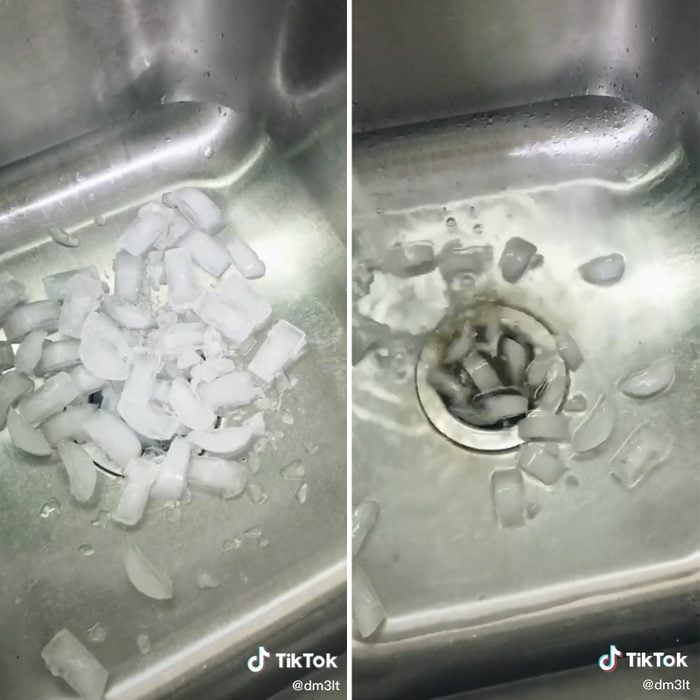Tik Tok Icecube Garbage Disposal Hack