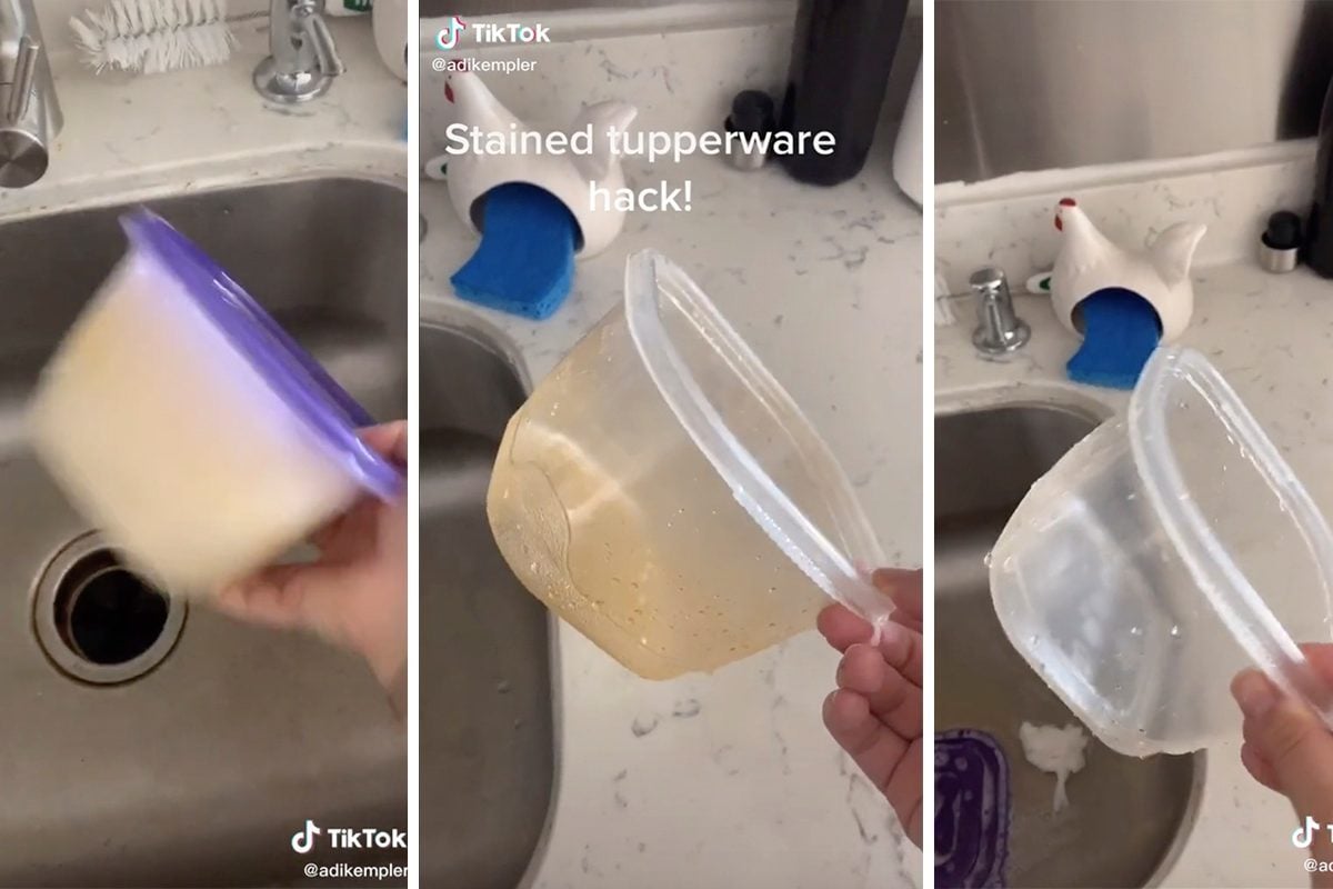 This TikToker Has a Smart Hack For Clear Plastic Drawers