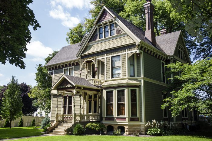 Renovated historic house in Fairbury.