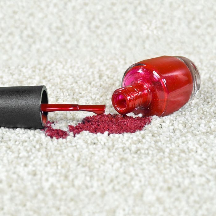 Nail Polish on carpet
