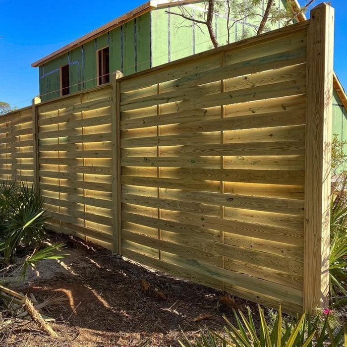 Basket Weave Wood Fence Courtesy @robertnehin Via Instagram