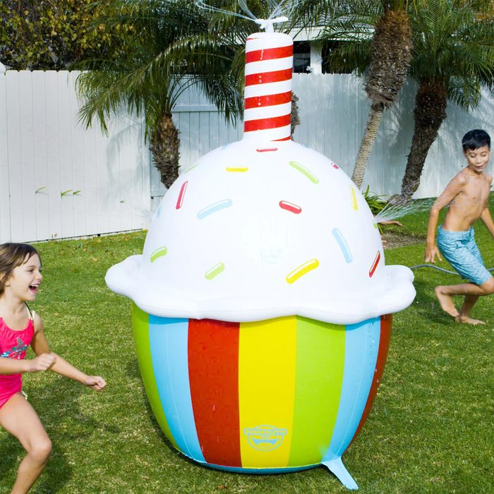 Bigmouth Inflatable Giant Cupcake Yard Sprinkler Ecomm Samsclub.com