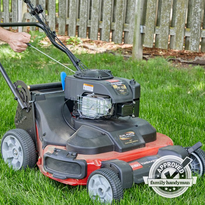 Fh22d Toro Timesaver 06 02 008 Family Handyman Approved Toro Timemaster 30 Lawn Mower