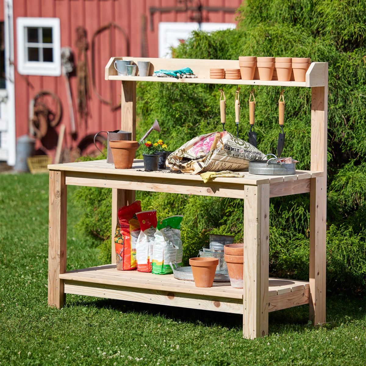 Fh22sep 620 56 035 How To Build A Simple Gardening Bench
