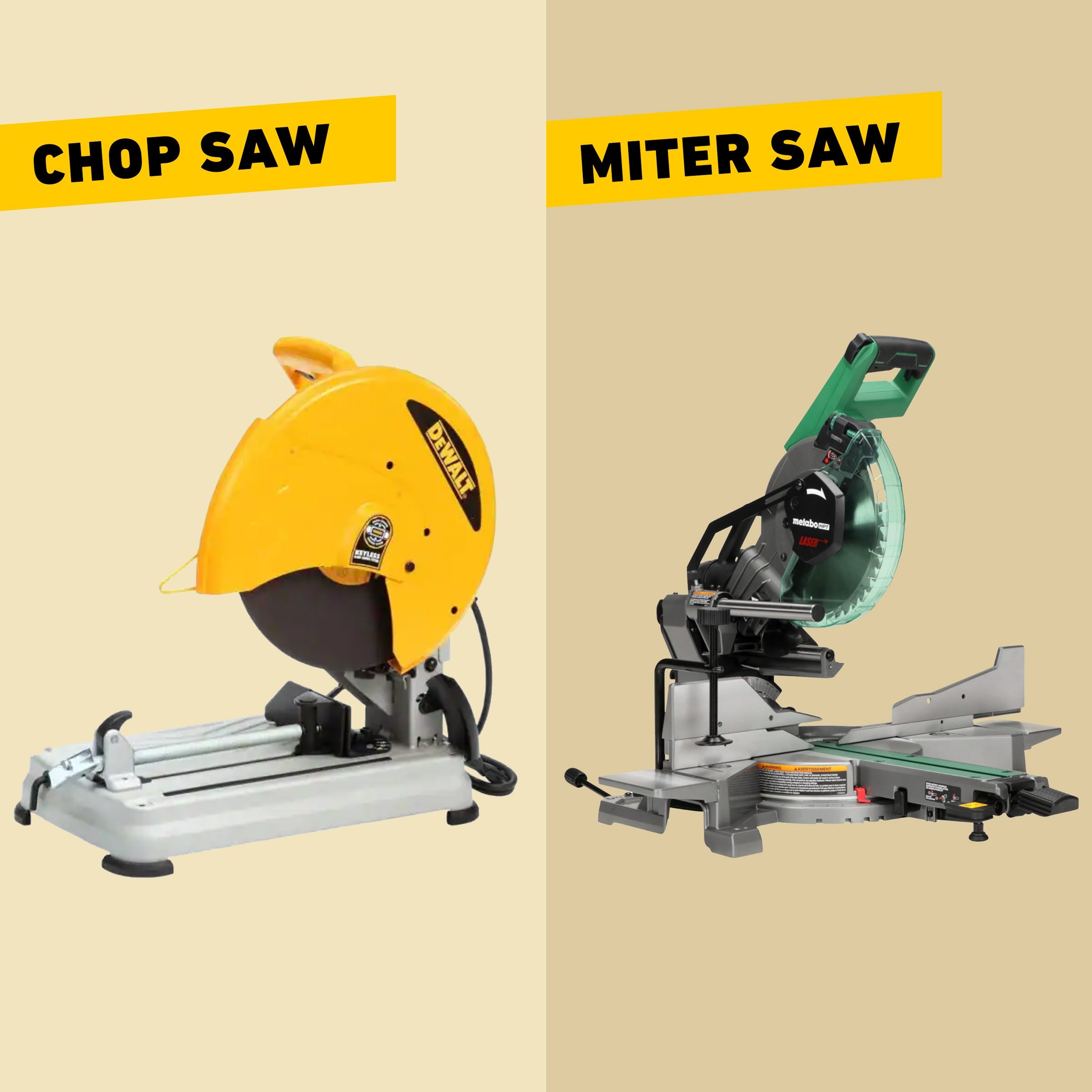 Chop Saw Vs Miter What S The