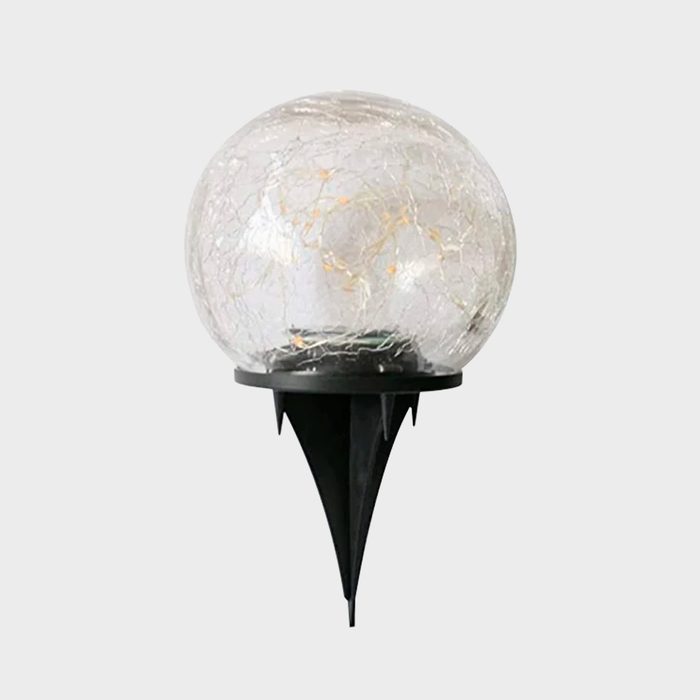 Garden Solar Lights Cracked Glass Ball Waterproof Warm White Led For Outdoor Decor Decorations Pathway Patio Yard Lawn Ecomm Etsy.com