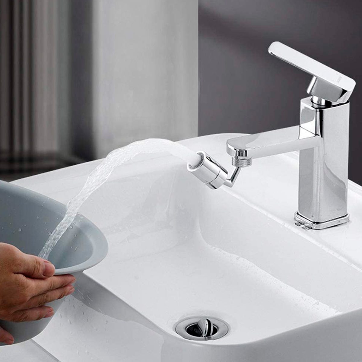 Huazhi 720 Degree Swivel Sink Faucet Aerator Ecomm Amazon.com